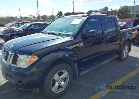 2007 Nissan Frontier Le z USA, uszkodzony, nr VIN 1N6AD07U17C438355
